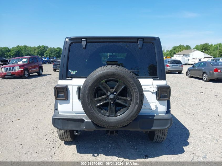 2022 Jeep Wrangler Unlimited Sport Altitude 4X4 VIN: 1C4HJXDG9NW113207 Lot: 39570493