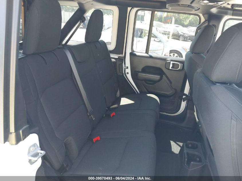 2022 Jeep Wrangler Unlimited Sport Altitude 4X4 VIN: 1C4HJXDG9NW113207 Lot: 39570493