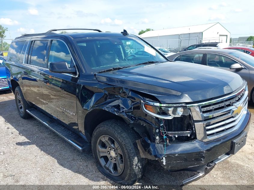 2015 Chevrolet Suburban 1500 Lt VIN: 1GNSKJKC3FR584289 Lot: 39570494