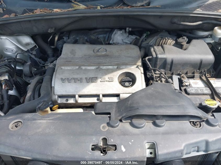 2005 Lexus Rx 330 VIN: 2T2GA31U15C027084 Lot: 39570497