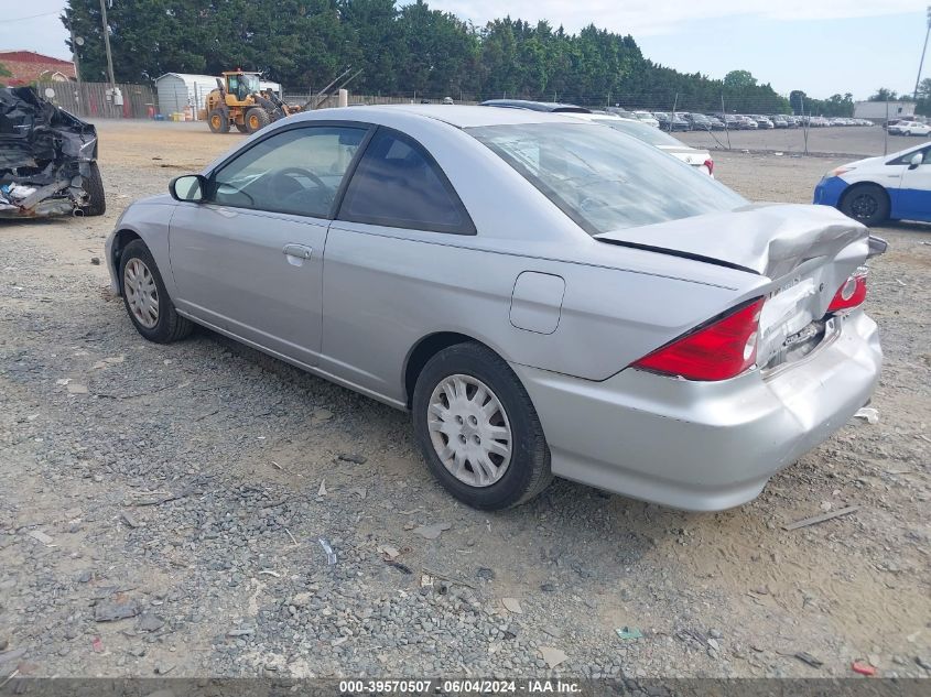 2005 Honda Civic Lx VIN: 1HGEM22515L001485 Lot: 39570507