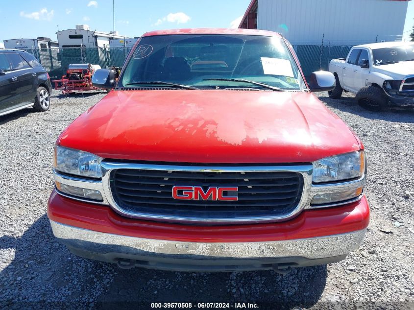 2000 GMC Sierra 1500 Sle VIN: 1GTEK19V0YE212092 Lot: 39570508