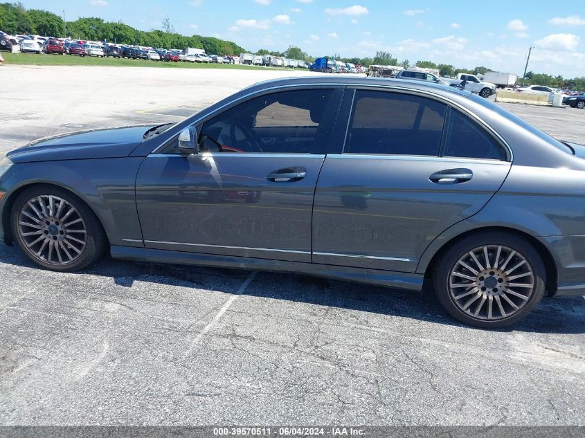 2008 Mercedes-Benz C-Class VIN: WDDGF81X38F170777 Lot: 39570511