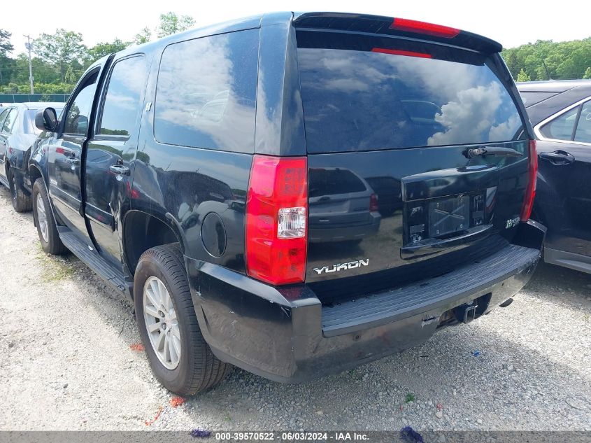 2008 GMC Yukon Hybrid VIN: 1GKFK13548R221789 Lot: 39570522