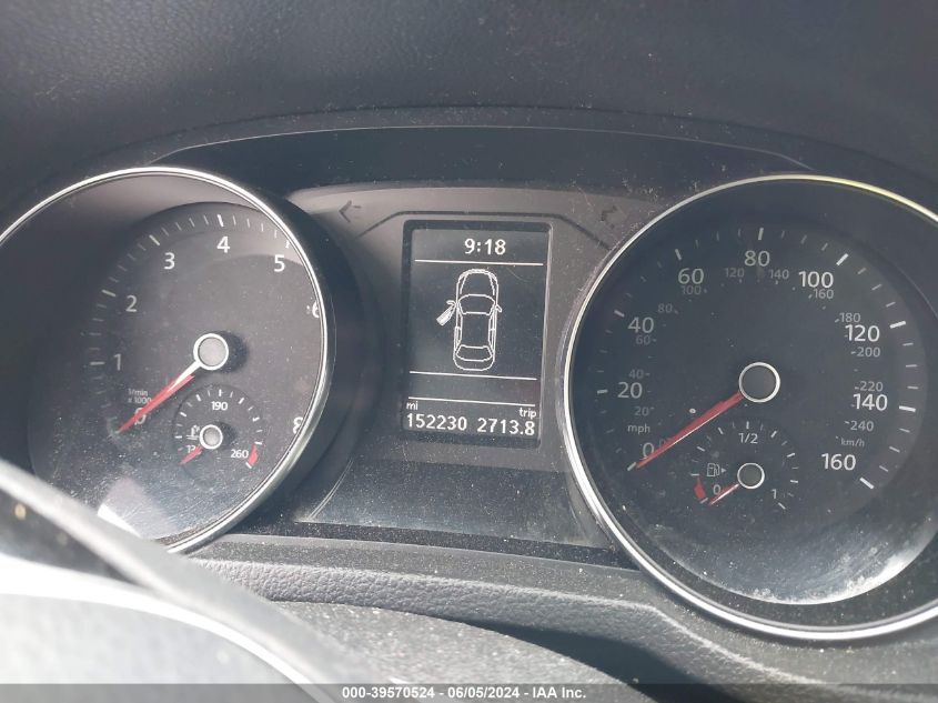 2016 Volkswagen Passat 1.8T Se VIN: 1VWBT7A36GC032877 Lot: 39570524