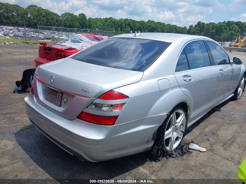 2009 Mercedes-Benz S 550 VIN: WDDNG71X99A252686 Lot: 39570530