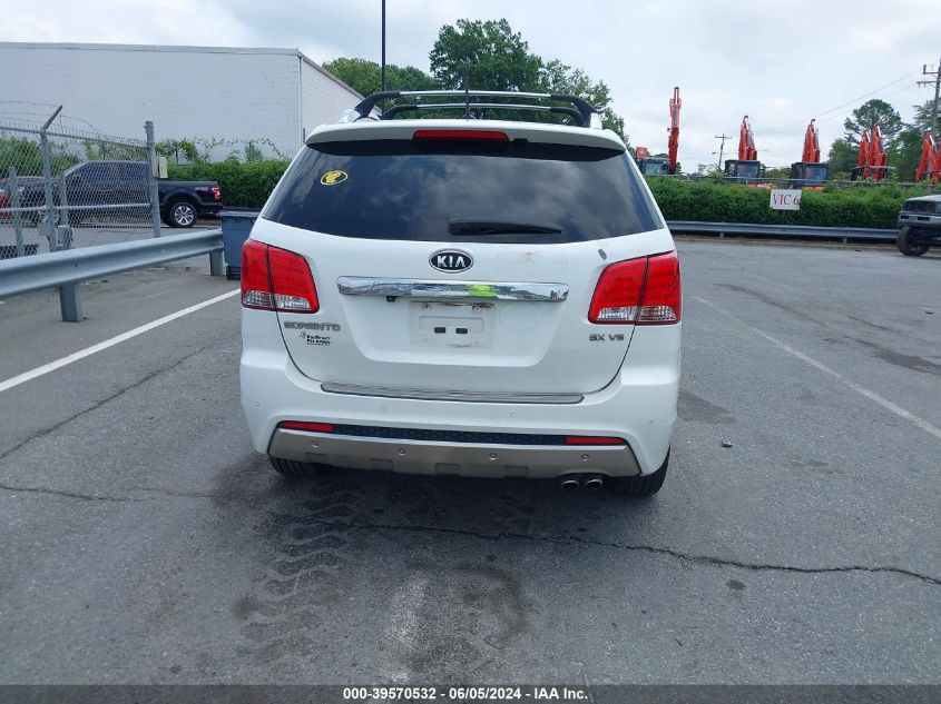 2012 Kia Sorento Sx V6 VIN: 5XYKWDA2XCG256403 Lot: 39570532