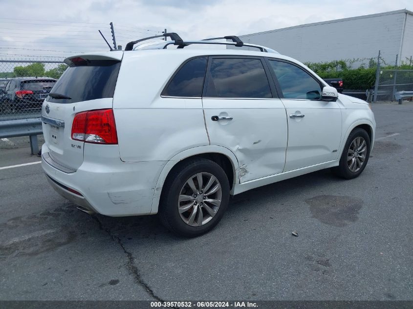 2012 Kia Sorento Sx V6 VIN: 5XYKWDA2XCG256403 Lot: 39570532