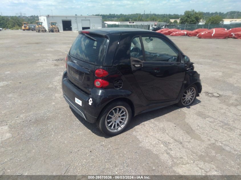 2014 Smart Fortwo Passion/Pure VIN: WMEEJ3BA6EK769609 Lot: 39570536