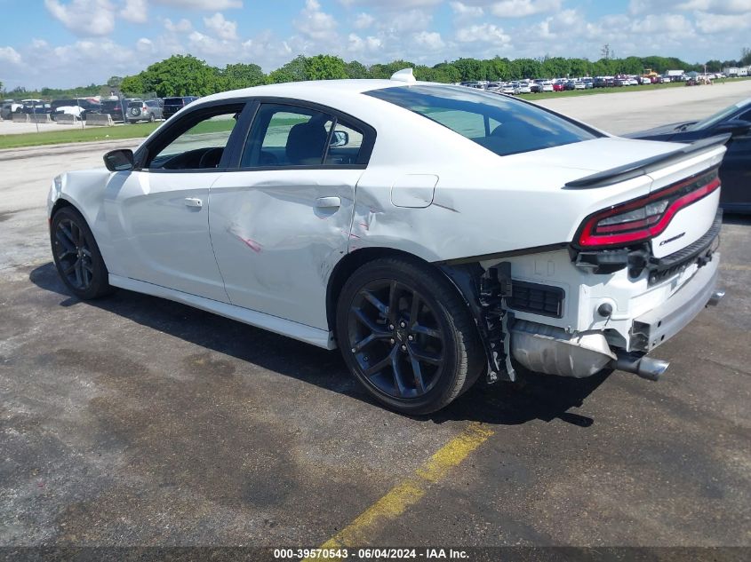 2023 Dodge Charger Gt VIN: 2C3CDXHG2PH606776 Lot: 39570543