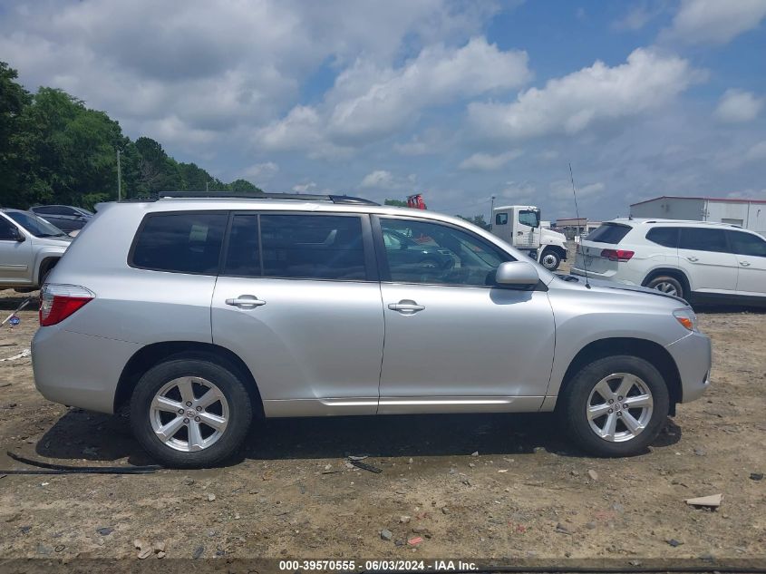 2009 Toyota Highlander VIN: JTEDS41A392082801 Lot: 39570555