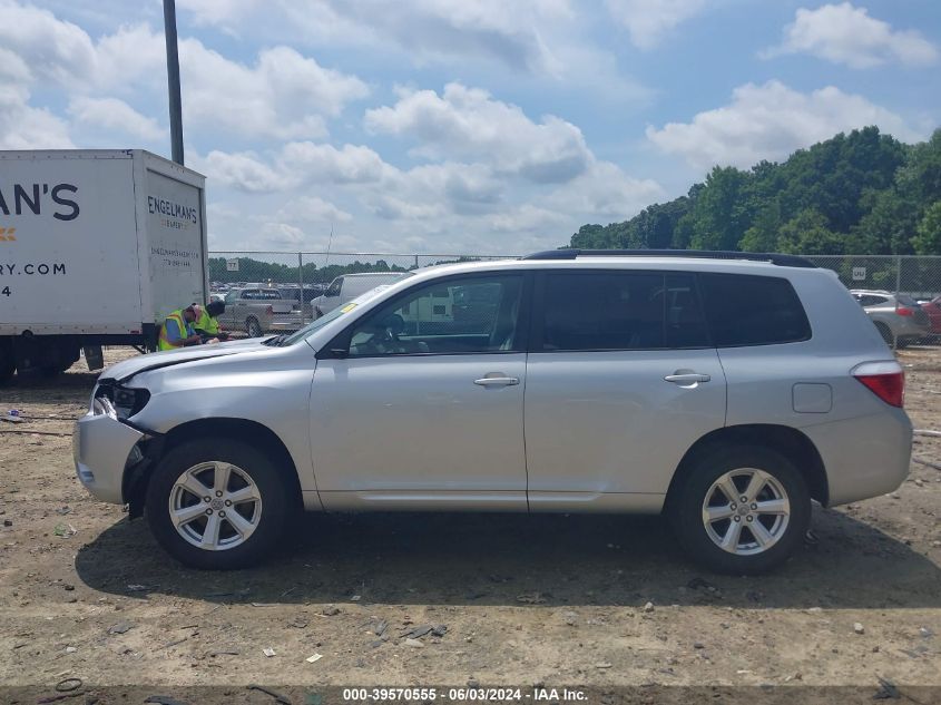 2009 Toyota Highlander VIN: JTEDS41A392082801 Lot: 39570555