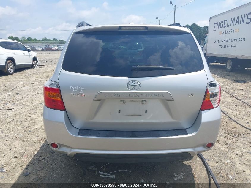 2009 Toyota Highlander VIN: JTEDS41A392082801 Lot: 39570555