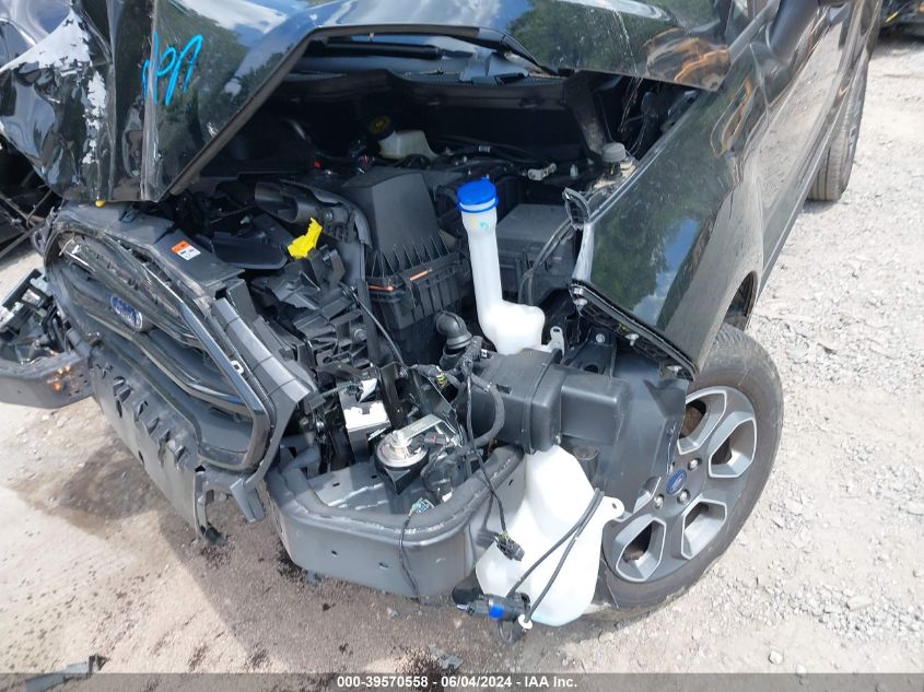 2022 Ford Ecosport S VIN: MAJ6S3FL3NC474835 Lot: 39570558