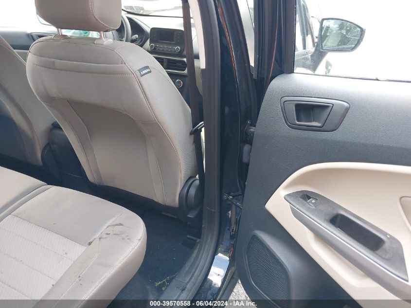 2022 Ford Ecosport S VIN: MAJ6S3FL3NC474835 Lot: 39570558