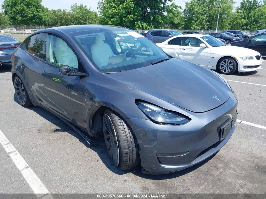 2023 TESLA MODEL Y AWD/PERFORMANCE DUAL MOTOR ALL-WHEEL DRIVE - 7SAYGDEF7PF906650