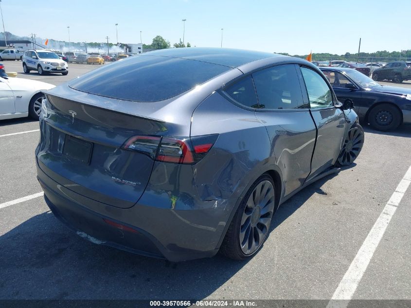 2023 TESLA MODEL Y AWD/PERFORMANCE DUAL MOTOR ALL-WHEEL DRIVE - 7SAYGDEF7PF906650