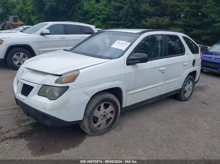 2002 Pontiac Aztek VIN: 3G7DA03E02S577143 Lot: 39570574