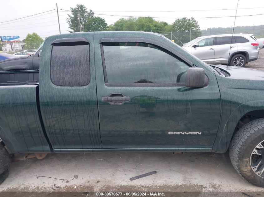 2005 GMC Canyon Sle VIN: 1GTDT198358101873 Lot: 39570577