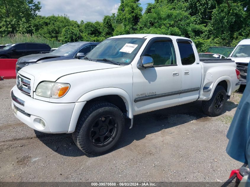 2005 Toyota Tundra Sr5 V8 VIN: 5TBBT44125S468982 Lot: 39570588