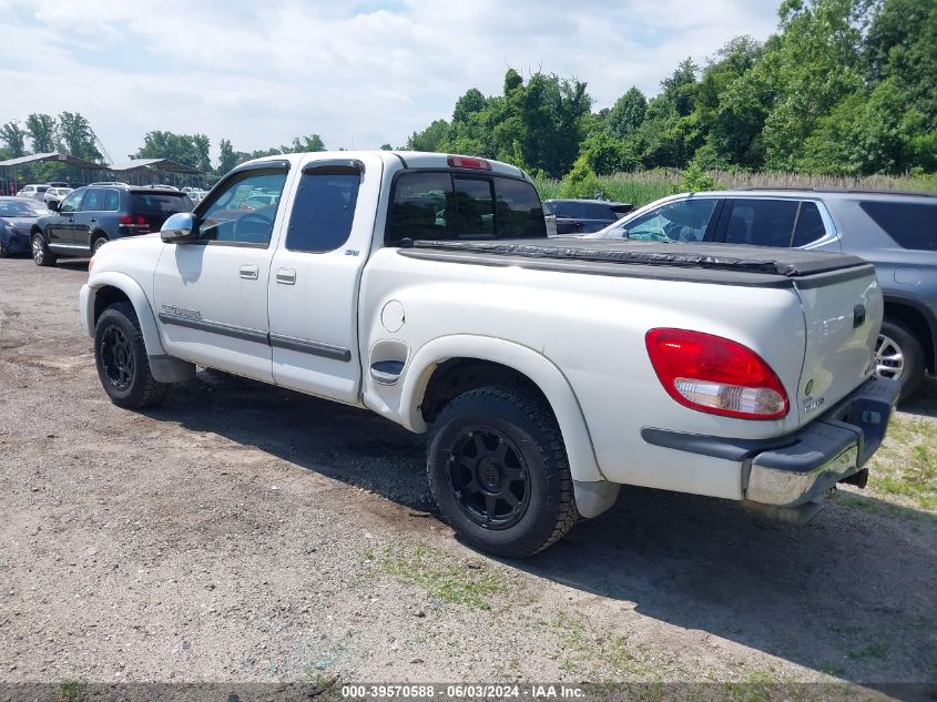 2005 Toyota Tundra Sr5 V8 VIN: 5TBBT44125S468982 Lot: 39570588