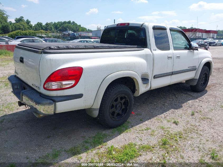 2005 Toyota Tundra Sr5 V8 VIN: 5TBBT44125S468982 Lot: 39570588