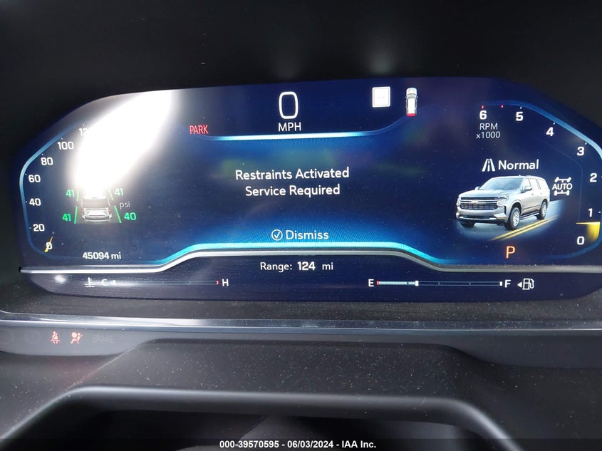 2023 CHEVROLET TAHOE 4WD LT - 1GNSKNKD9PR158172