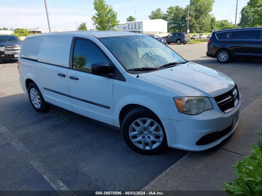 2014 Ram Cargo Tradesman VIN: 2C4JRGAG6ER384006 Lot: 39570596