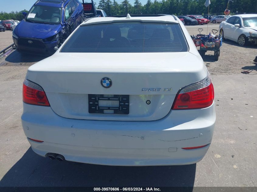 2008 BMW 528Xi VIN: WBANV13548CZ54746 Lot: 39570606