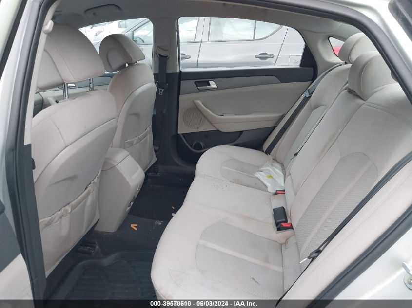 2017 Hyundai Sonata VIN: 5NPE24AF3HH493410 Lot: 39570610