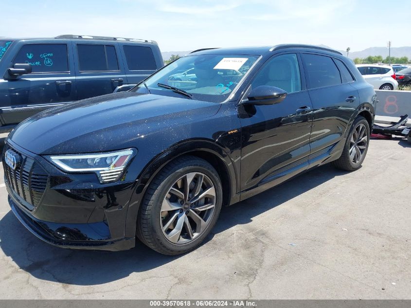 2021 Audi E-Tron Premium Plus Quattro VIN: WA1LAAGE2MB038884 Lot: 39570618
