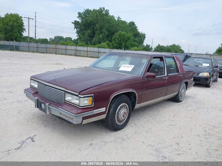 1987 Cadillac Deville VIN: 1G6CD5189H4227231 Lot: 39570628