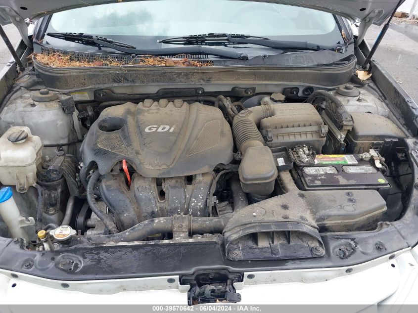 2013 Hyundai Sonata Gls VIN: 5NPEB4AC9DH635985 Lot: 39570642