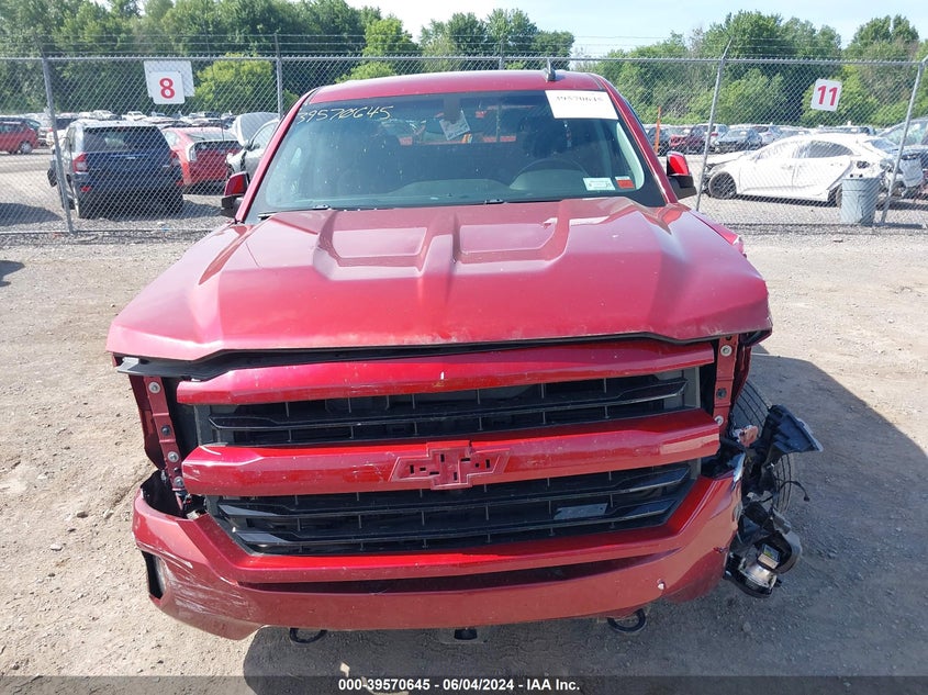2018 Chevrolet Silverado 1500 2Lt VIN: 3GCUKREC8JG352288 Lot: 39570645