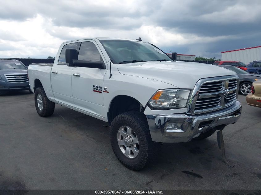 2016 Ram 2500 Big Horn VIN: 3C6UR5DL9GG298974 Lot: 39570647