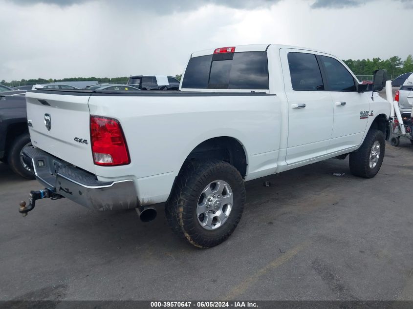 2016 Ram 2500 Big Horn VIN: 3C6UR5DL9GG298974 Lot: 39570647