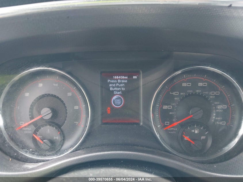 2012 Dodge Charger Se VIN: 2C3CDXBG9CH168955 Lot: 39570655