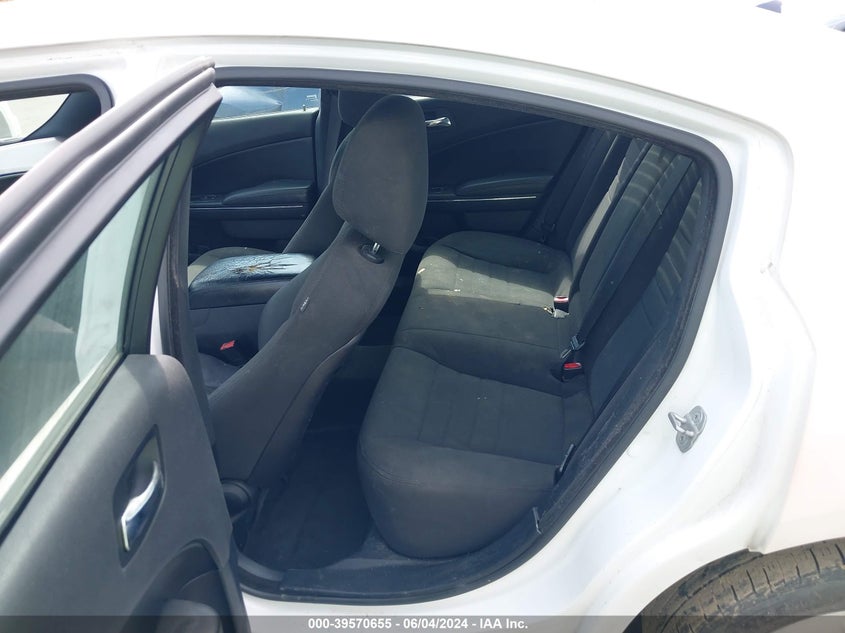 2012 Dodge Charger Se VIN: 2C3CDXBG9CH168955 Lot: 39570655