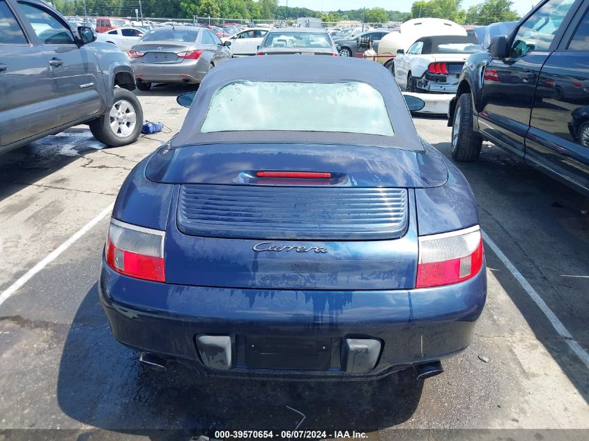 2000 Porsche 911 Carrera/Carrera 4 VIN: WP0CA2993YS651176 Lot: 39570654