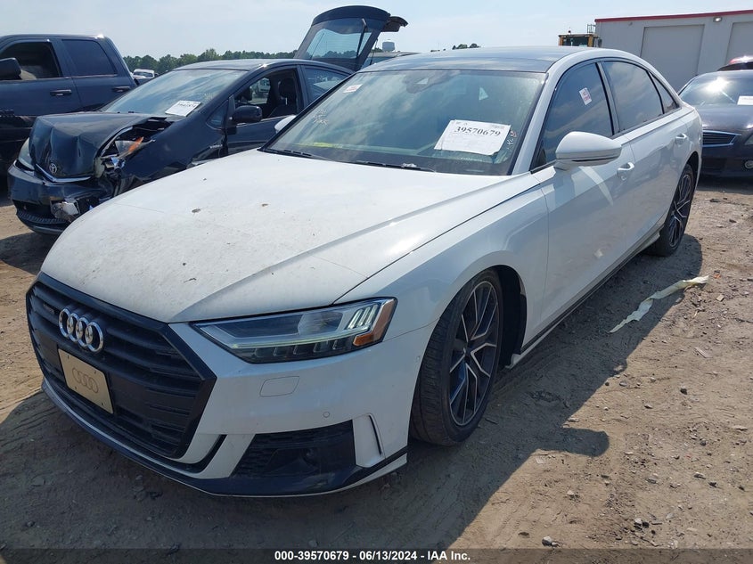 2020 Audi A8 L 60 Tfsi Quattro Tiptronic VIN: WAU8EAF85LN012169 Lot: 39570679
