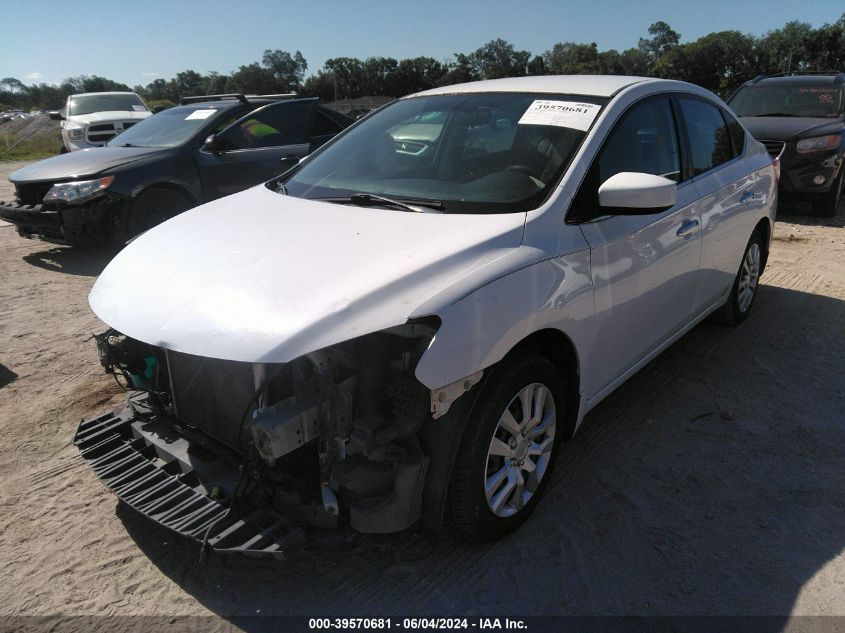 2015 Nissan Sentra S VIN: 3N1AB7AP3FY297835 Lot: 39570681