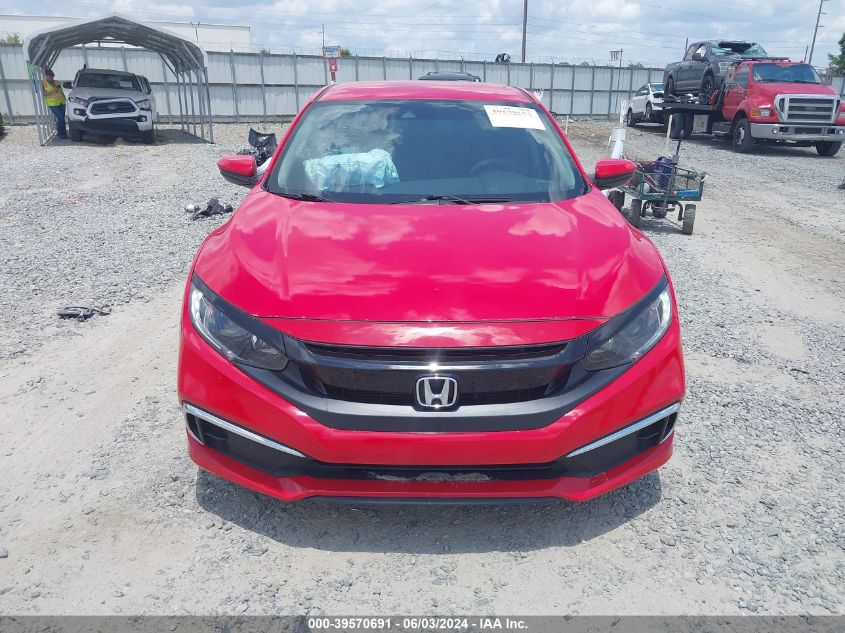 2020 Honda Civic Lx VIN: 2HGFC2F68LH550525 Lot: 39570691