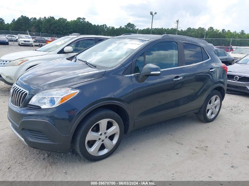 2016 Buick Encore VIN: KL4CJESBXGB749418 Lot: 39570700