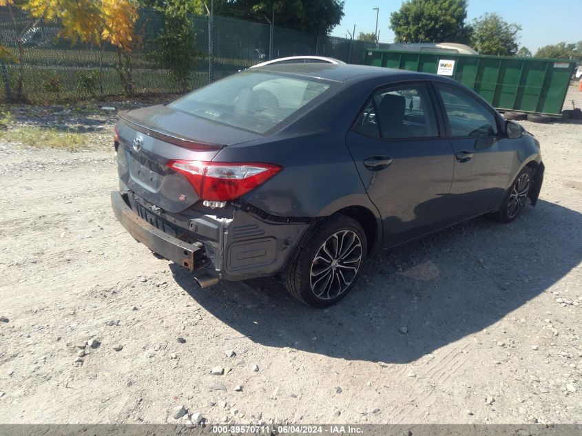 2015 Toyota Corolla S Plus VIN: 2T1BURHE3FC255936 Lot: 39570711