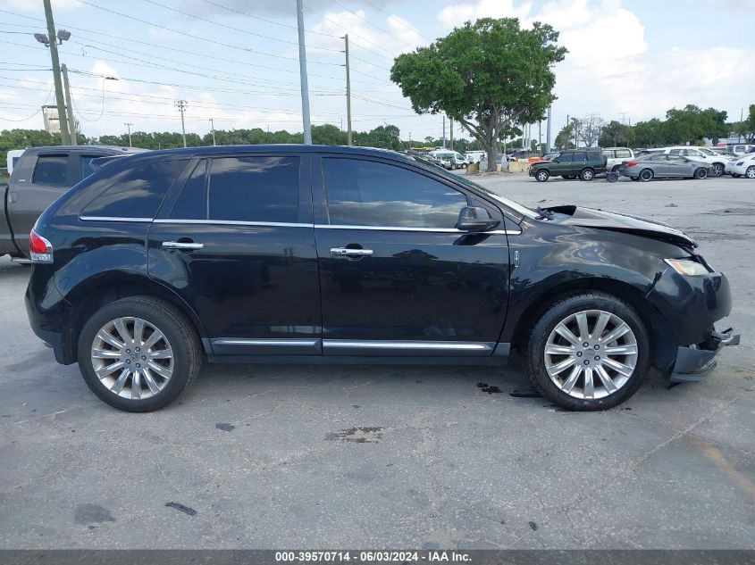 2013 Lincoln Mkx VIN: 2LMDJ6JK9DBL26000 Lot: 39570714