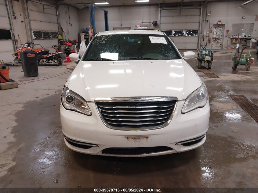 2012 Chrysler 200 Lx VIN: 1C3CCBAB6CN292717 Lot: 39570715