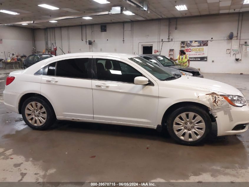 2012 Chrysler 200 Lx VIN: 1C3CCBAB6CN292717 Lot: 39570715