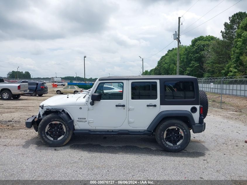 2017 Jeep Wrangler Unlimited Sport 4X4 VIN: 1C4HJWDG6HL721511 Lot: 39570727