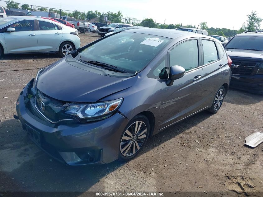 2015 Honda Fit Ex/Ex-L VIN: 3HGGK5H81FM740132 Lot: 39570731