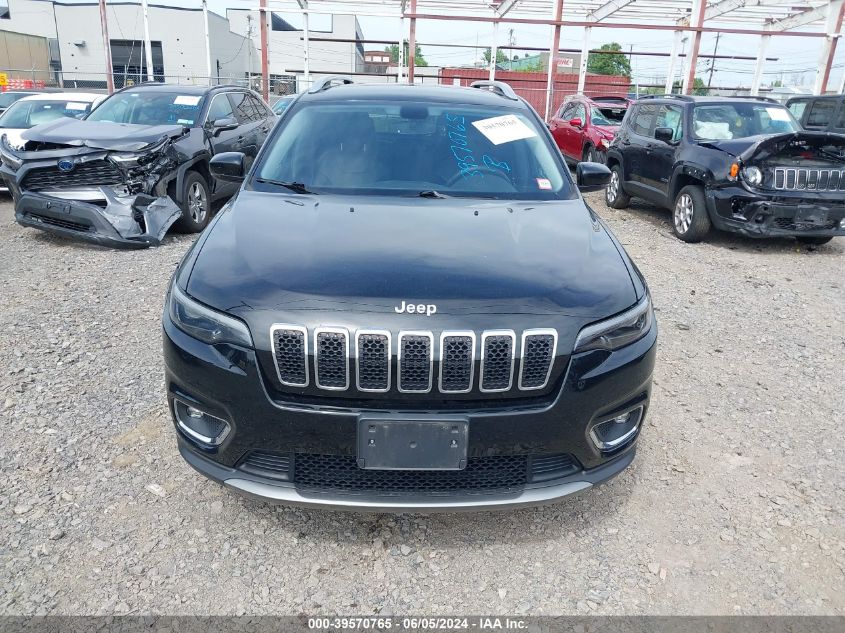 2019 Jeep Cherokee Limited 4X4 VIN: 1C4PJMDX0KD244723 Lot: 39570765